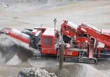 Postrojenja za reciklažu ruševina Terex-Finlay C 1540 Hybrid
