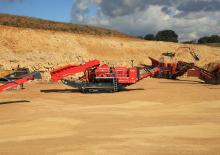 Postrojenja za reciklažu ruševina Terex-Finlay C 1540