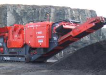 Postrojenja za reciklažu ruševina Terex-Finlay I 110