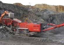 Postrojenja za reciklažu ruševina Terex-Finlay J 1480