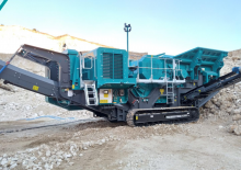 Postrojenja za reciklažu ruševina Powerscreen PREMIERTRAK 420E