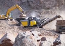 Postrojenja za reciklažu ruševina Rubble Master RM V550GO!