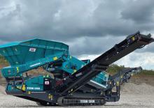 Pokretna postrojenja za prosijavanje Powerscreen Titan 1300