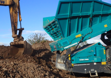Pokretna postrojenja za prosijavanje Powerscreen Titan 2300