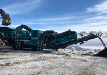 Postrojenja za reciklažu ruševina Powerscreen Trackpactor 1412