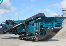 Postrojenja za reciklažu ruševina Powerscreen Trakpactor 260SR