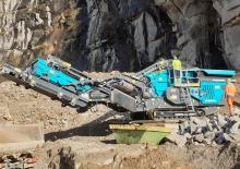 Postrojenja za reciklažu ruševina Powerscreen Trakpactor 290SR