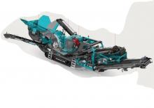 Postrojenja za reciklažu ruševina Powerscreen Trakpactor 320 SR