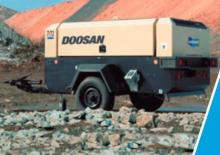 Prijenosni zračni kompresori - dizel, električni, benzinski Doosan 7/72 G
