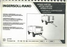 Prijenosni zračni kompresori - dizel, električni, benzinski Ingersoll-Rand HP 600 W CAT
