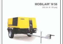 Prijenosni zračni kompresori - dizel, električni, benzinski Kaeser Mobilair M 56