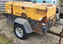 Prijenosni zračni kompresori - dizel, električni, benzinski Ingersoll-Rand P 180 WD