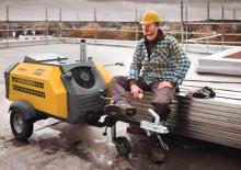 Prijenosni zračni kompresori - dizel, električni, benzinski Atlas Copco XAS 27 Hp