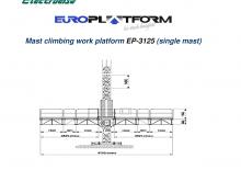 Radne kranske podizne platforme Electroelsa EP-3125
