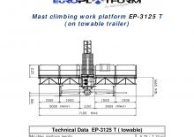 Radne kranske podizne platforme Electroelsa EP-3125T