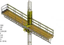 Radne kranske podizne platforme Piat P 3000 S CE