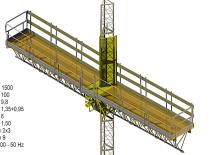 Radne kranske podizne platforme Piat P 3000 S CE