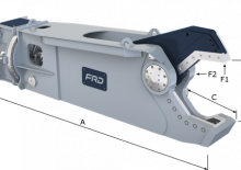 Rezači čeličnog otpada FRD VR-100ER-3