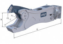 Rezači čeličnog otpada FRD VR-15ER-2 