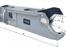 Rezači čeličnog otpada FRD VR-30ER-3 
