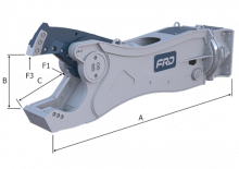 Rezači čeličnog otpada FRD VR-4ER 