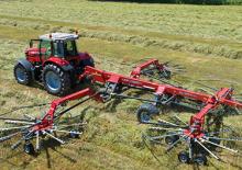 Rotacijske grablje Massey Ferguson RK1404 TRC-Pro