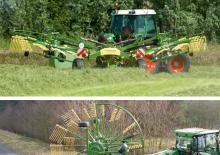 Rotacijske grablje Krone Swadro TC 880