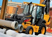 Rovokopači-utovarivači John Deere Construction 410 K