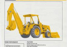 Rovokopači-utovarivači John Deere Construction 500 C
