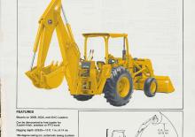Rovokopači-utovarivači John Deere Construction 9250 A