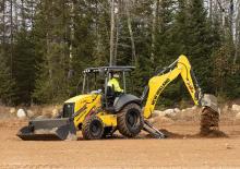 Rovokopači-utovarivači New Holland B75D