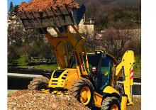 Rovokopači-utovarivači Komatsu WB93S-8