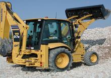 Rovokopači-utovarivači Komatsu WB97R-5 