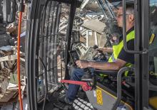Rukovanje materijalom Volvo EW200E