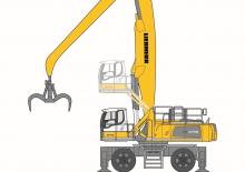 Rukovanje materijalom Liebherr LH 110 M Port Litronic