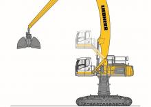 Rukovanje materijalom Liebherr LH 60 C High Rise Port Litronic
