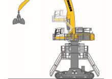 Rukovanje materijalom Liebherr LH 80 C Gantry Industry Litronic