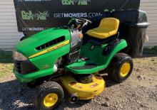 Samohodne kosilice za travnjake i vrtni traktori John Deere 115
