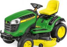 Samohodne kosilice za travnjake i vrtni traktori John Deere X166