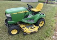 Samohodne kosilice za travnjake i vrtni traktori John Deere X485