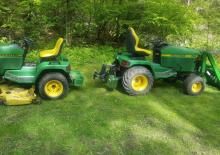 Samohodne kosilice za travnjake i vrtni traktori John Deere Z445