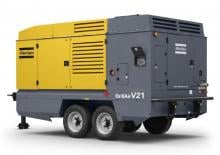 Stacionarni zračni kompresori - dizel, električni, benzinski Atlas Copco DrillAir V21