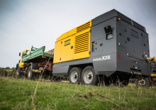 Stacionarni zračni kompresori - dizel, električni, benzinski Atlas Copco DrillAir X28