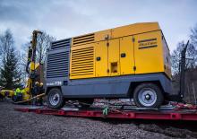 Stacionarni zračni kompresori - dizel, električni, benzinski Atlas Copco DrillAir Y35