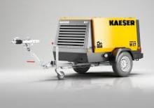 Stacionarni zračni kompresori - dizel, električni, benzinski Kaeser Mobilair M57 Utility 