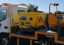 Stacionarni zračni kompresori - dizel, električni, benzinski Atlas Copco Utility U 110