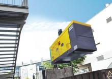 Stacionarni zračni kompresori - dizel, električni, benzinski Atlas Copco Utility U 130