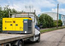 Stacionarni zračni kompresori - dizel, električni, benzinski Atlas Copco Utility U 190
