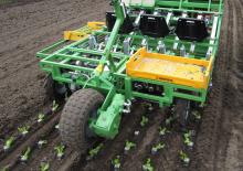 Strojevi za sadnju Basrijs Soil-block planter self-propelled 5 rows