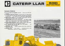 Strugalice Caterpillar 631D